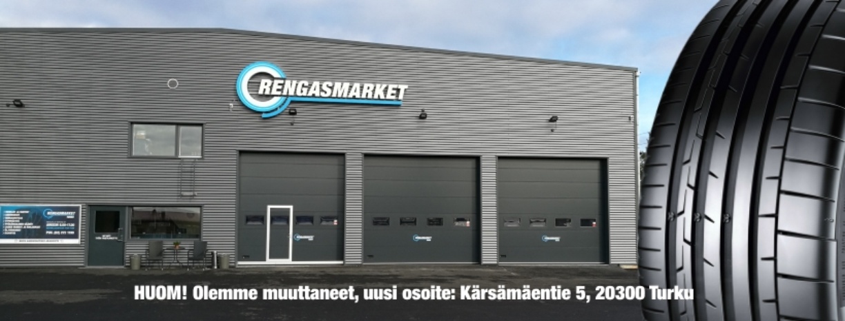 Kuva autohuoltoliikkeestä Rengasmarket Turku, Rengas ja Tarvike Oy Turku